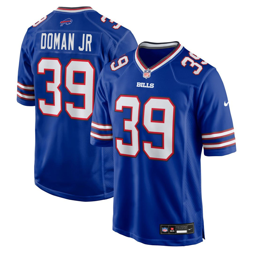 Tommy Doman Jr Buffalo Bills Game Jersey - Royal Blue