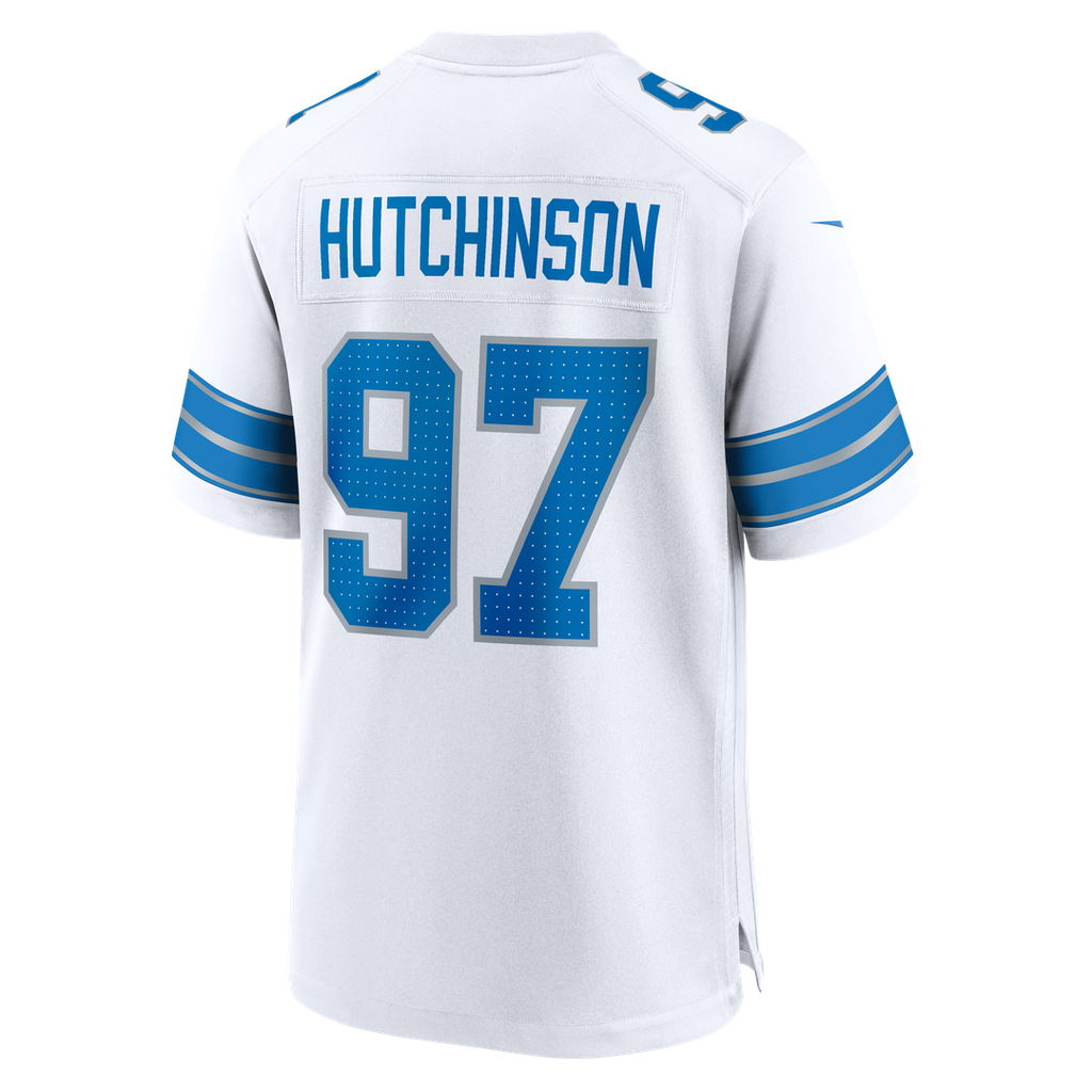 Aidan Hutchinson Detroit Lions 2nd Alternate Game Jersey - Black