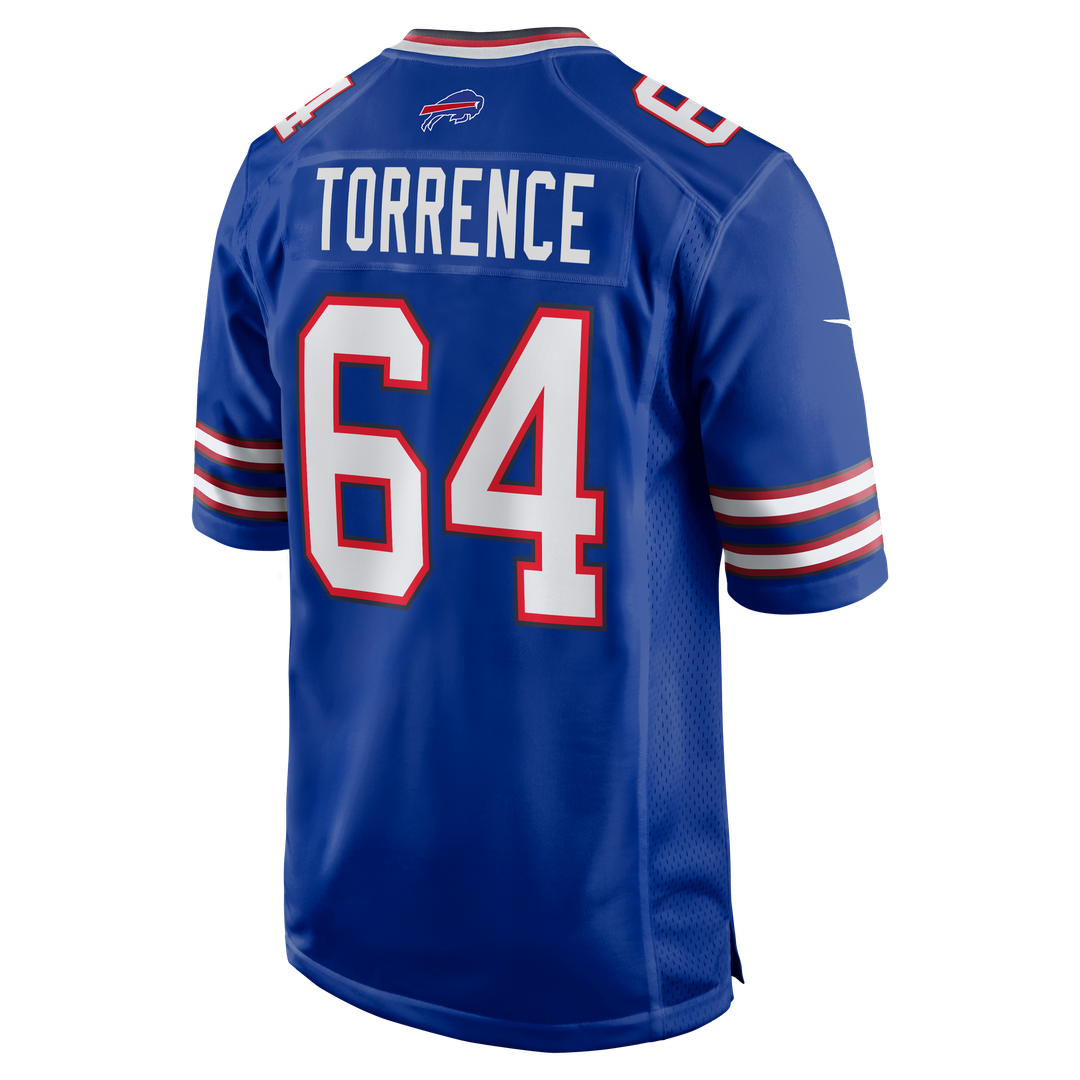 O'Cyrus Torrence Buffalo Bills Home Game Jersey - Royal Blue